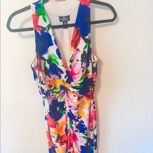 American Living tropical flower dress size 12